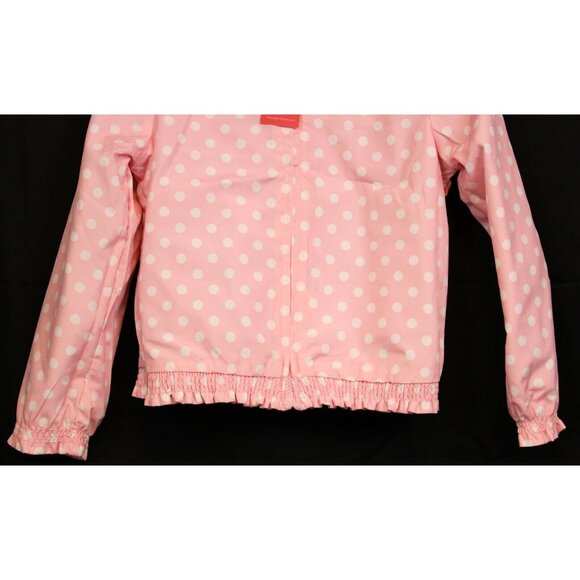 2008 Gymboree Ice Cream Social Easter Jacket sz 8 Reversible Ruffle Polka Dot - Picture 7 of 10